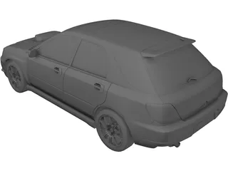 Subaru Impreza Sportwagon (2003) 3D Model