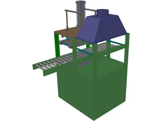 Heat Seal Machine 3D Model