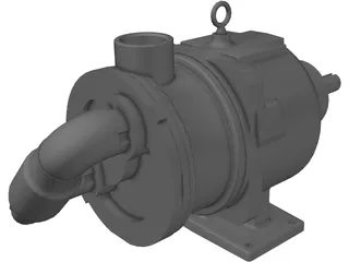 Viking Hydraulic Motor 3D Model