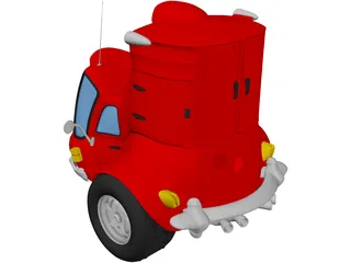 Tuc-Tuc 3D Model