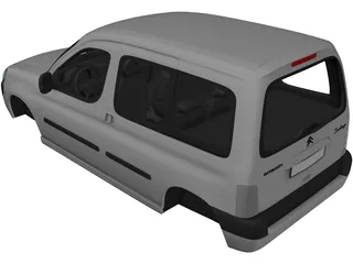 Citroen Berlingo Body 3D Model