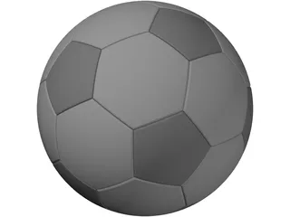 Soccer Ball 3D Model