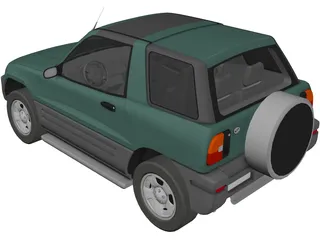 Toyota RAV4 (1994) 3D Model