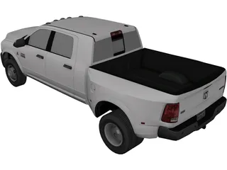 Dodge Ram 3500 Heavy Duty Mega Cab (2009) 3D Model