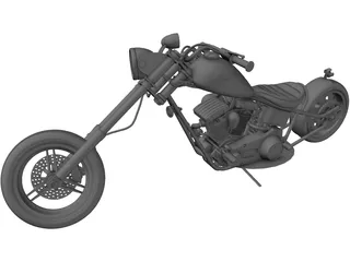 Harley-Davidson 3D Model