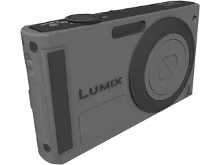 Panasonic Lumix DMC-FS3 3D Model