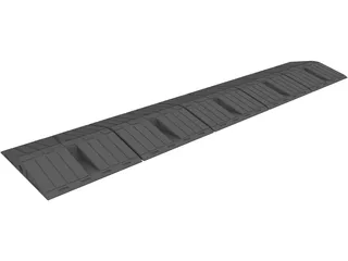 Speed Bump 3D Model