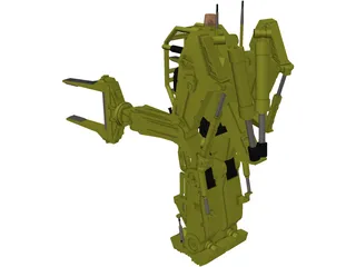 Alien Robot 3D Model