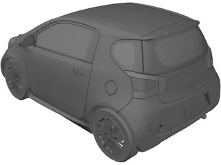 Aston Martin Cygnet (2011) 3D Model
