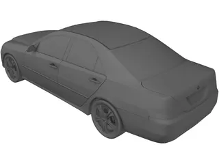 Toyota Mark II (2001) 3D Model