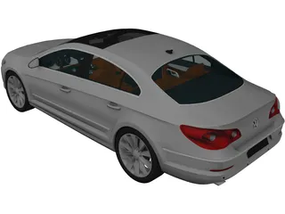 Volkswagen Passat CC 3D Model