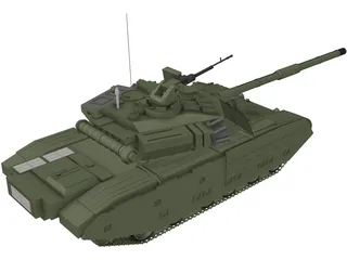 T-84 Oplot 3D Model