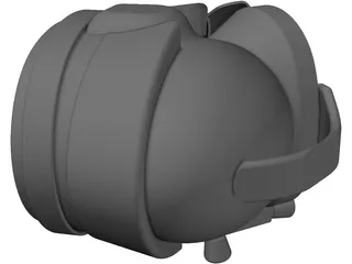 Diving Helmet 3D Model