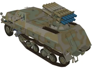 Panzerwerfer 42 3D Model