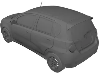 Chevrolet Aveo Hatchback 3D Model