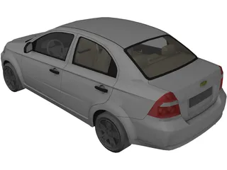 Chevrolet Aveo 3D Model