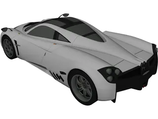 Pagani Huayra 3D Model