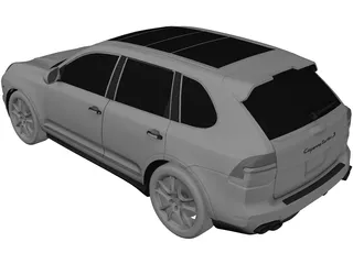 Porsche Cayenne (2007) 3D Model