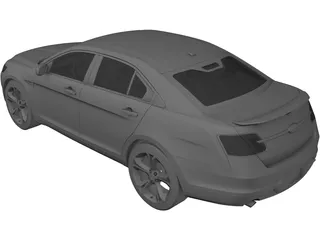 Ford Taurus (2010) 3D Model