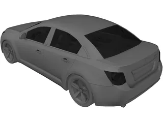 Chevrolet Cruze (2010) 3D Model