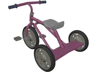 Tricycle 3D Model