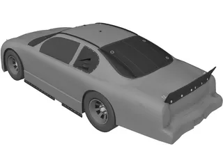 NASCAR Stock Car 3D Model