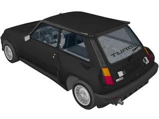 Renault 5 3D Model