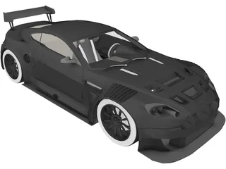 Aston Martin DBR9 3D Model