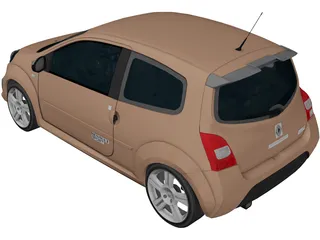 Renault Twingo (2010) 3D Model