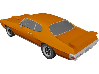 Pontiac GTO (1970) 3D Model