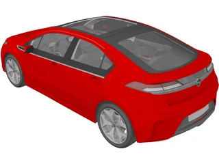 Opel Ampera 3D Model