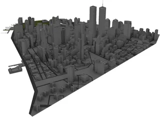 Lower Manhattan 3D Model