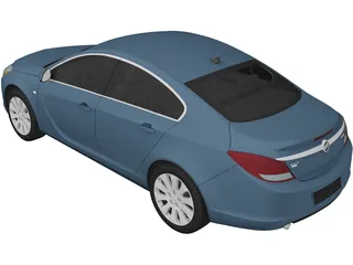 Buick Regal CXL (2011) 3D Model