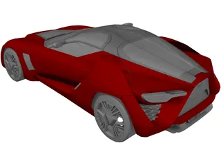 Bertone Mantide 3D Model