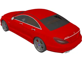 Mercedes-Benz CLS63 AMG 3D Model