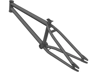 Bike Frame 3D Model