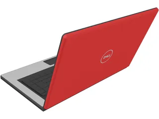 Dell Inspiron Laptop 3D Model