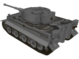 Tiger 3D Model