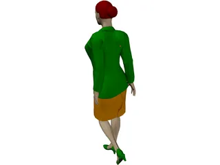 Woman 3D Model