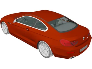 BMW 640i (2011) 3D Model