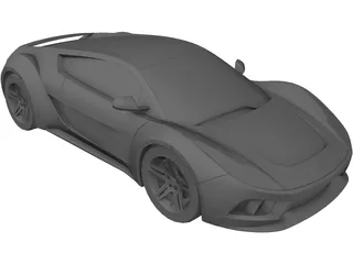 Saleen S5S Raptor 3D Model