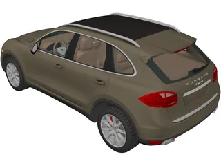 Porsche Cayenne (2011) 3D Model