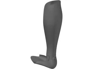 Orthopedic Leg Brace 3D Model
