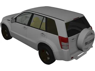 Suzuki Grand Vitara (2008) 3D Model