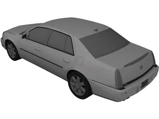 Cadillac DTS (2006) 3D Model