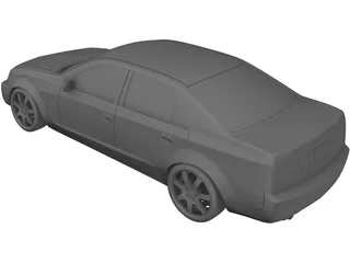 Cadillac CTS (2002) 3D Model