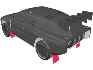 Nissan Pickup Dakar 3D Model