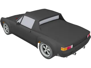 Porsche 914 GT 3D Model