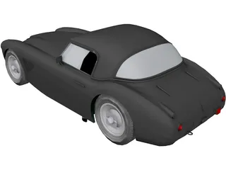 Austin Healey 3000 GT 3D Model