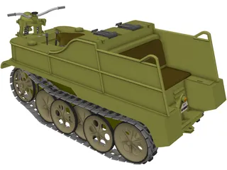 Sd Kfz 2 NSU 3D Model
